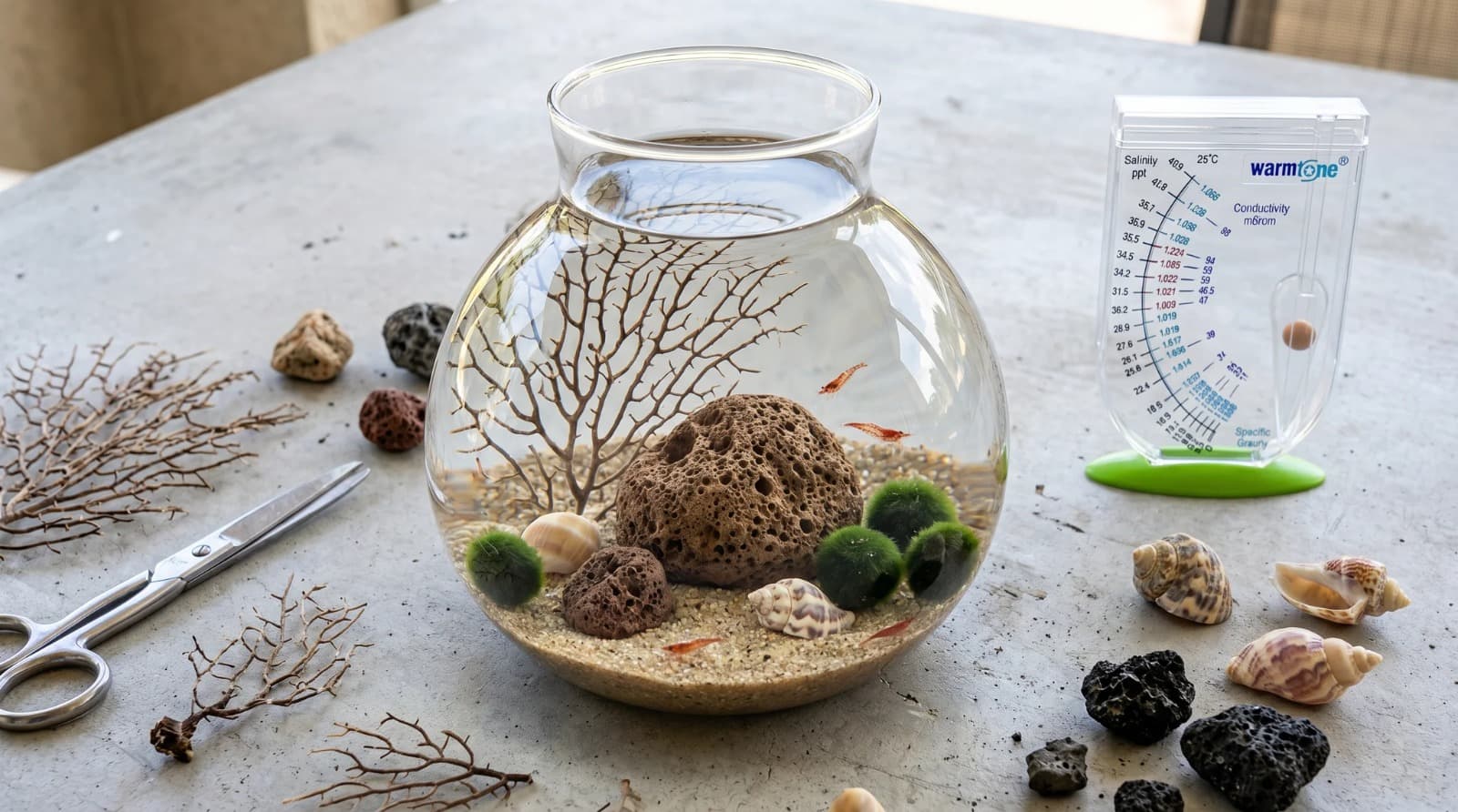 Discover the Magic of Shrimp Ecosphere for Your Home Aquarium
