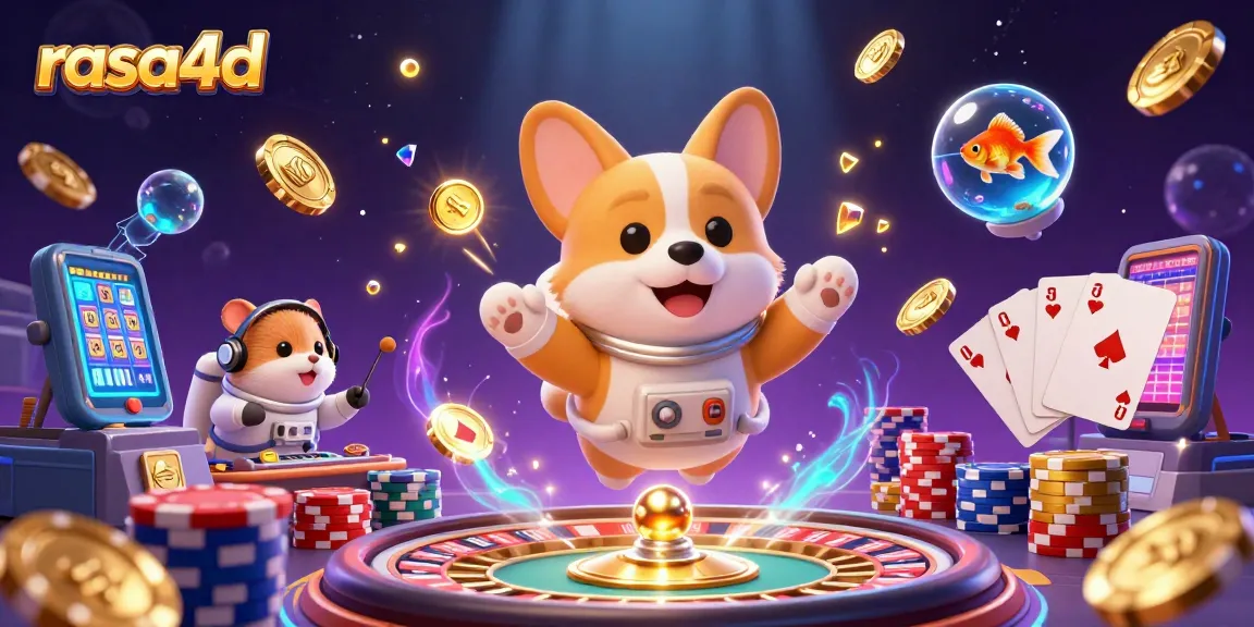Menghadirkan pengalaman seru di rasa4d melalui karakter lucu dan permainan menarik di ruang kasino luar angkasa.