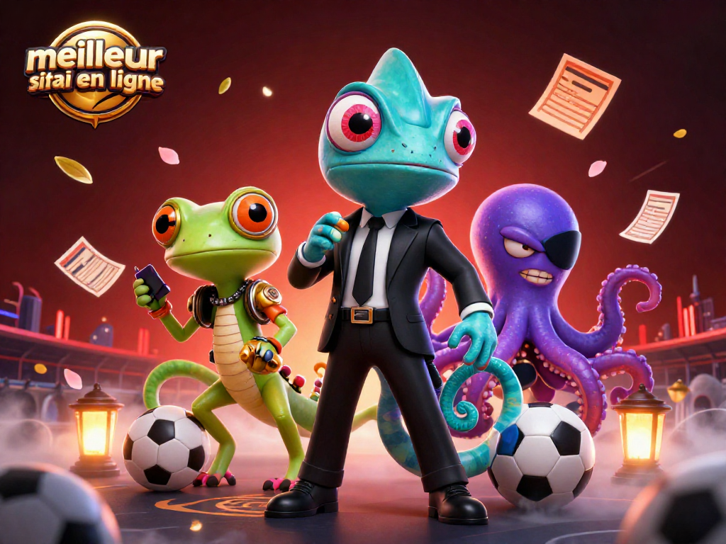 Plonger dans l'univers du meilleur site de paris en ligne, avec des personnages de paris sportifs captivants et une ambiance colorée.