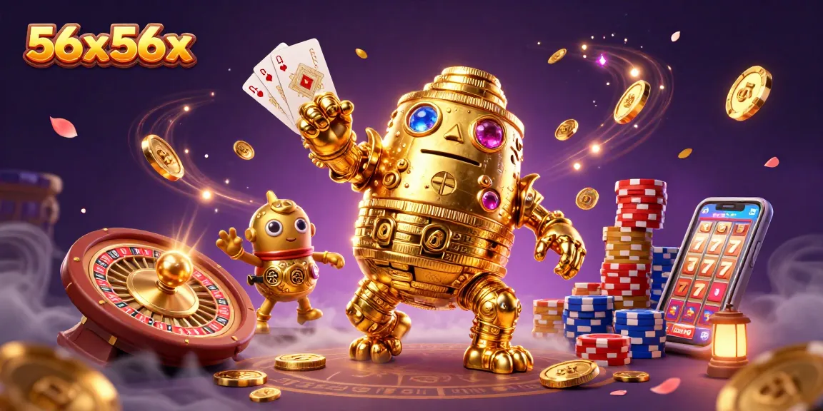 Engage with thrilling gameplay at 56x56x, where vibrant casino elements create a dynamic experience.