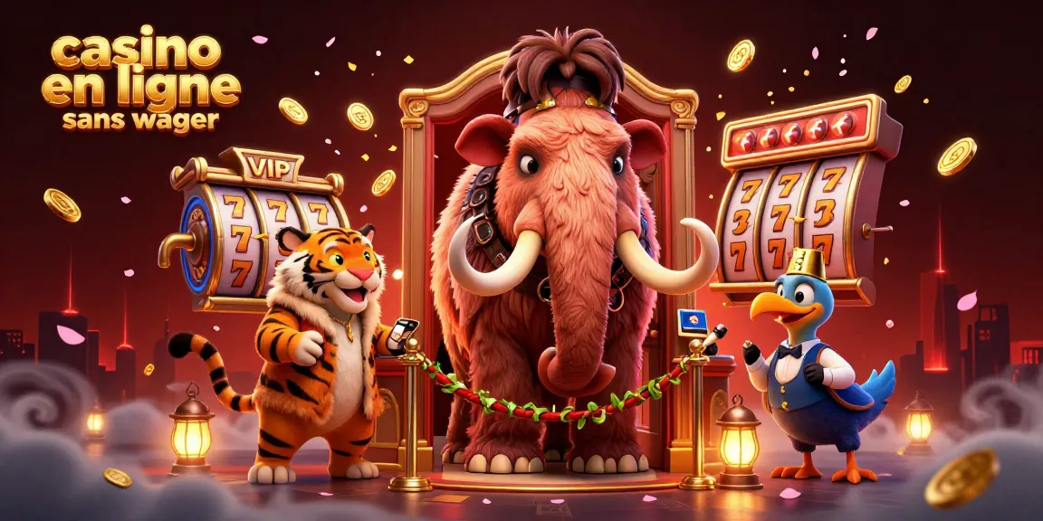 Exploitez les jeux de hasard avec le casino en ligne sans wager pour des gains immédiats.