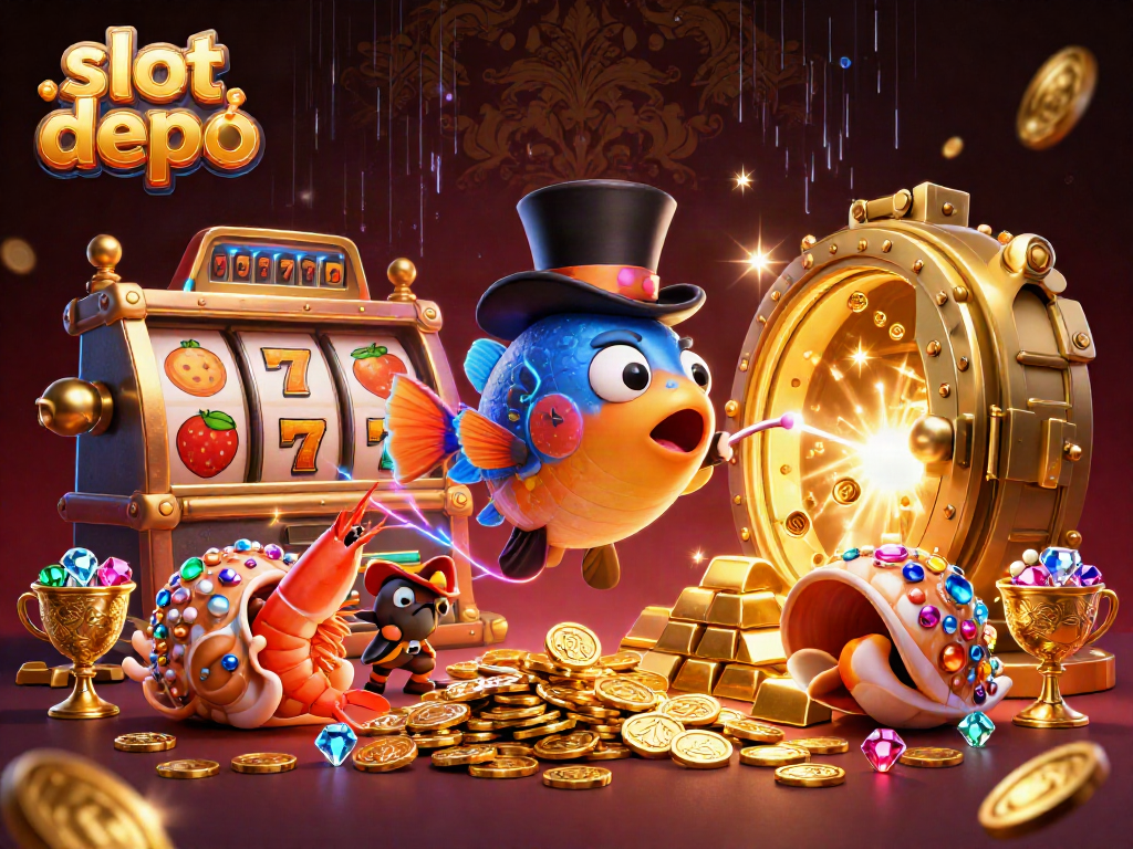 Attract golden coins with slot depo 10rb in an exciting deep-sea casino adventure.