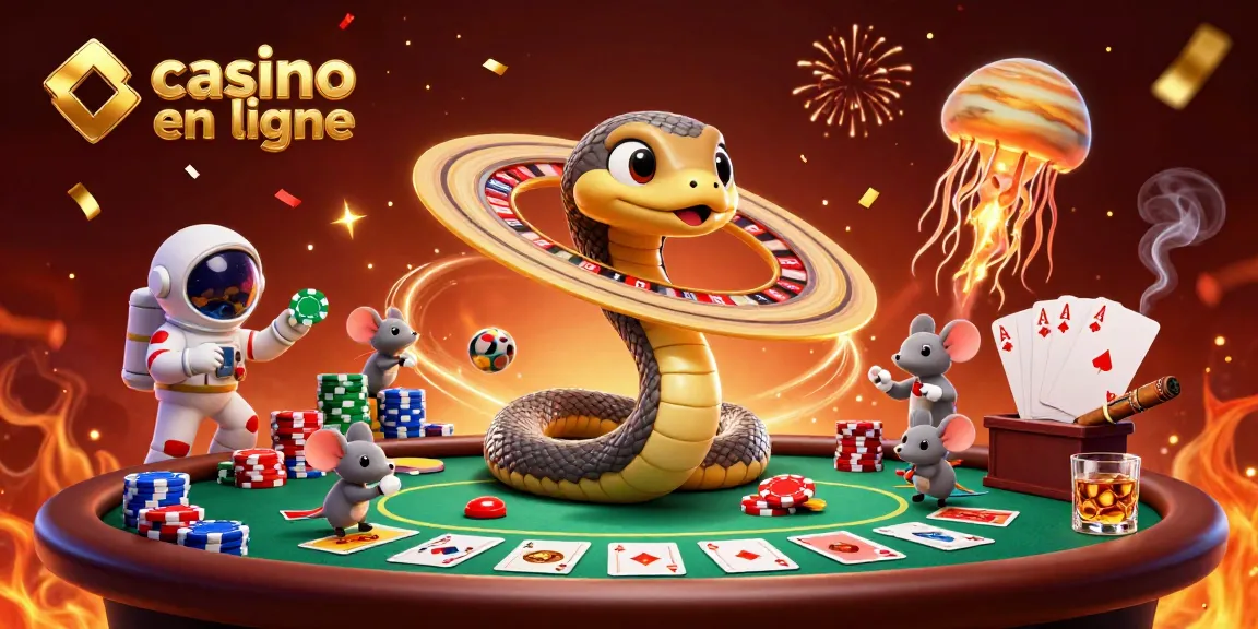 Placer des paris sur le casino en ligne avec des astronautes et une ambiance festive.