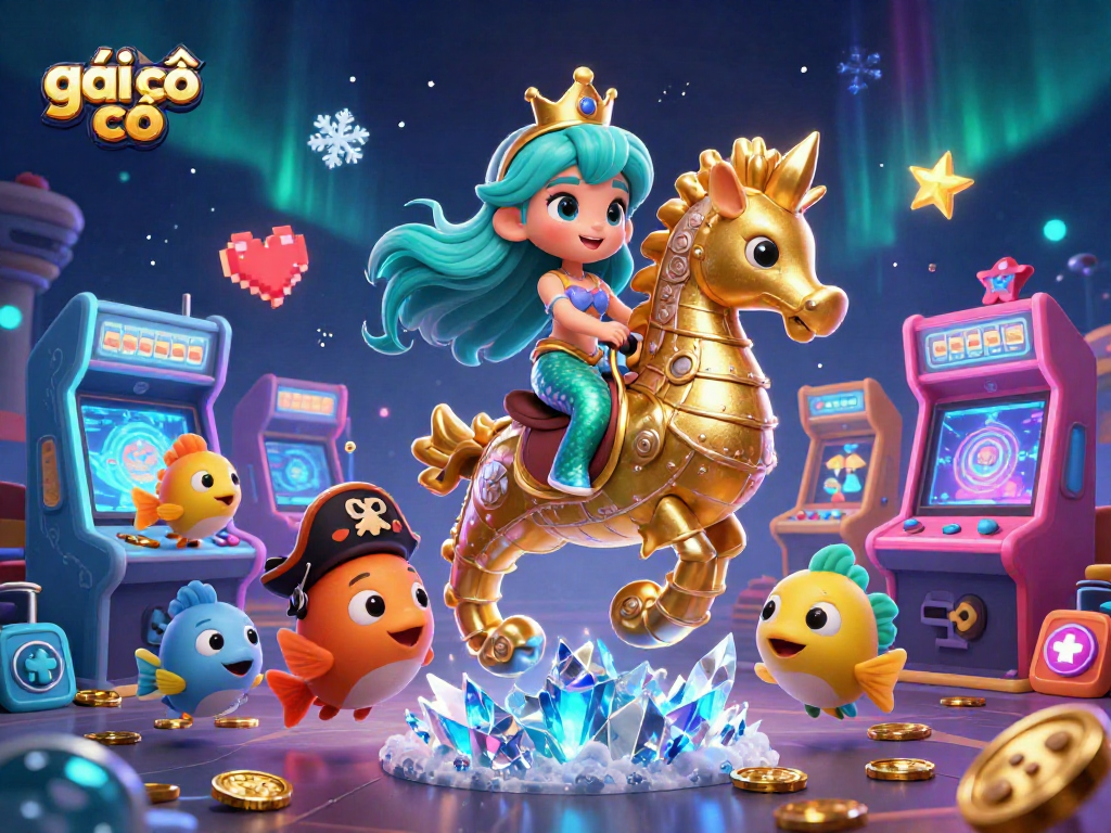 Gái gọi cùng với nữ hoàng tiên cá trong thế giới casino đầy màu sắc