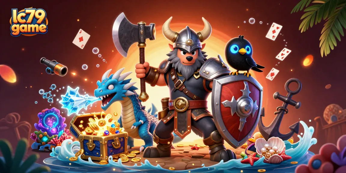Chơi game bắn cá lc79 game với hình ảnh sống động và đồ họa chân thực.