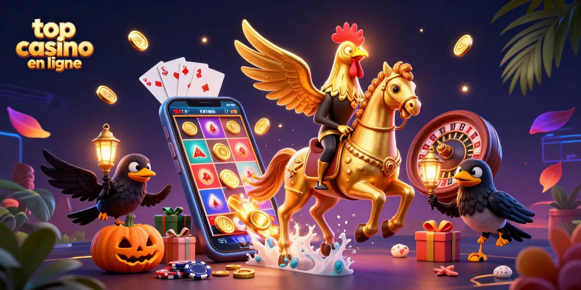 Découvrez le meilleur casino en ligne avec des jeux captivants et des illustrations vibrantes.