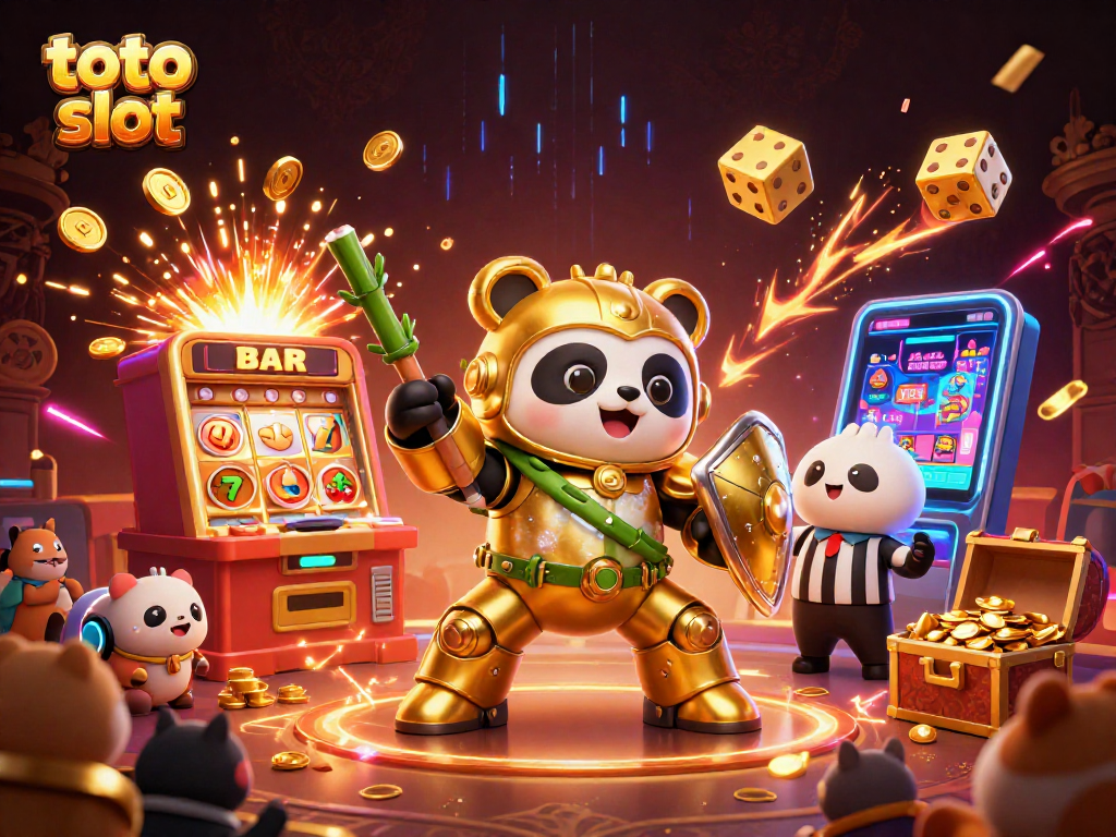 Menang di toto slot dengan suasana kemenangan slot yang penuh petualangan dan keceriaan.