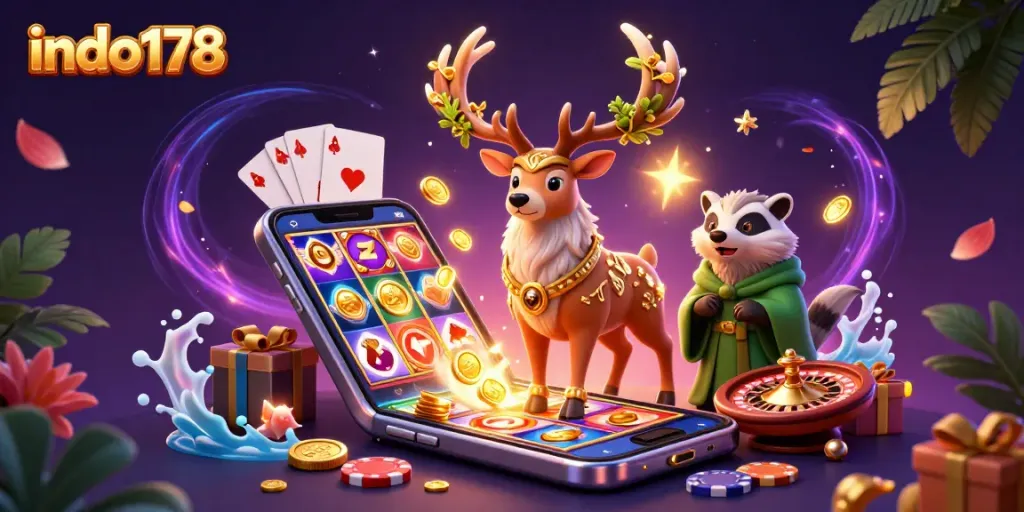 Spin to win at indo178 with vibrant slots, engaging characters, and exciting jackpots!