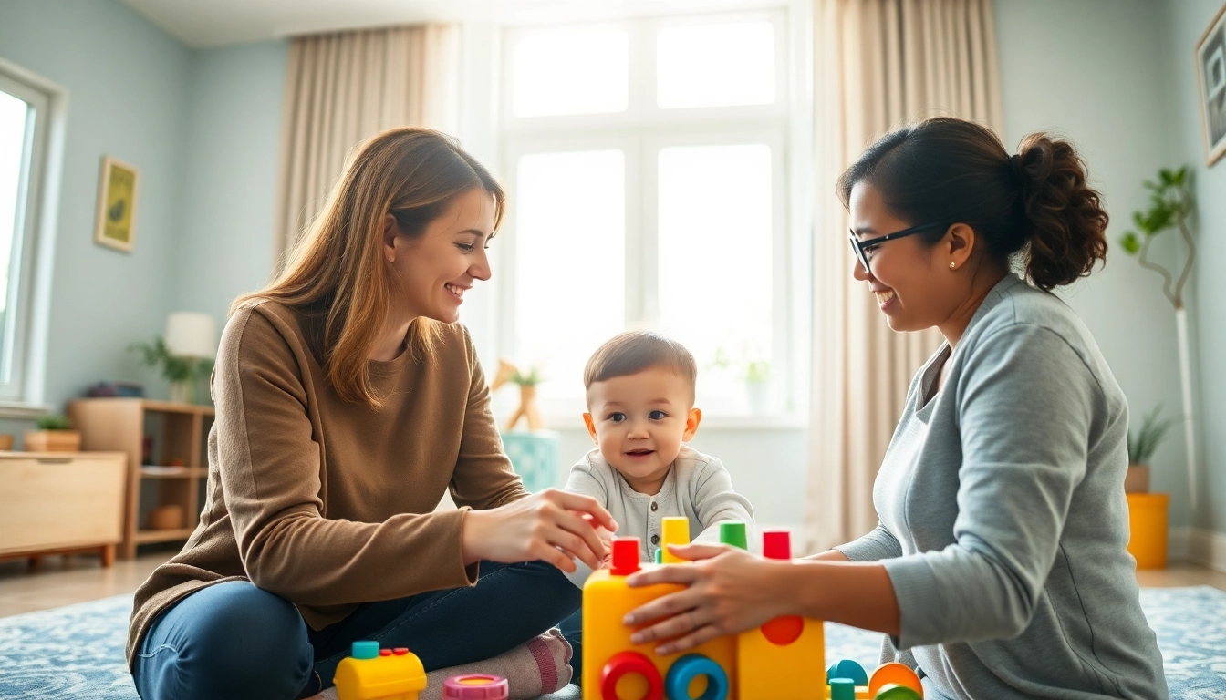 Experience ABA therapy in Novi with a caring therapist assisting a child in a bright, engaging environment.