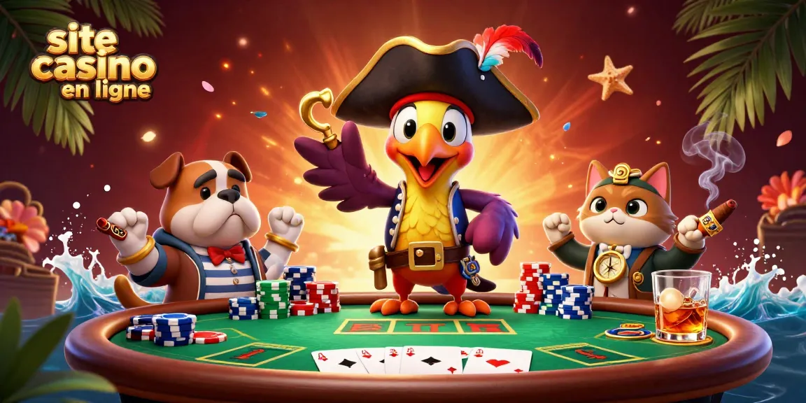 Offrez-vous des gains sur un site casino en ligne avec des paris palpitants autour d'une table de poker.