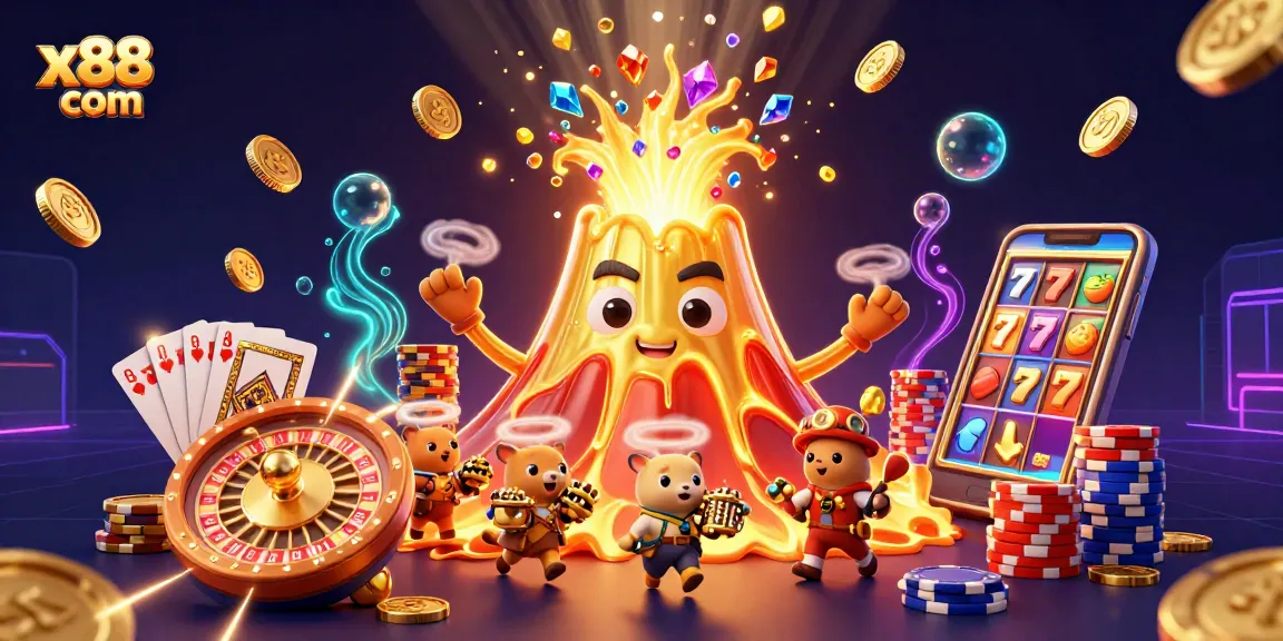 Engage with x88 com while enjoying a vibrant casino scene filled with treasures and excitement.