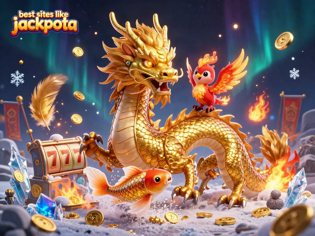 Discover the best sites like jackpota in this vibrant casino illustration highlighting dynamic gameplay.