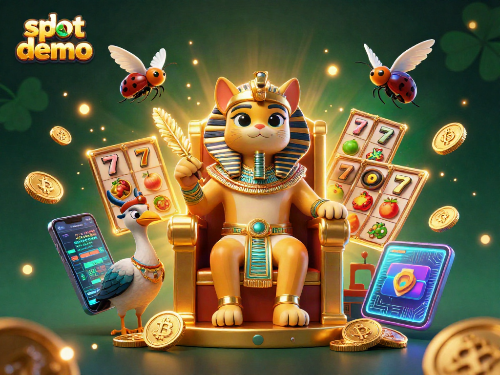 Engage with slot demo excitement in a vibrant, rich 3D casino world.