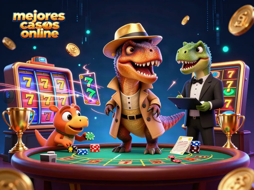 Los mejores casinos online ofrecen acción emocionante mientras juegas al blackjack con un velocirraptor disfrazado.