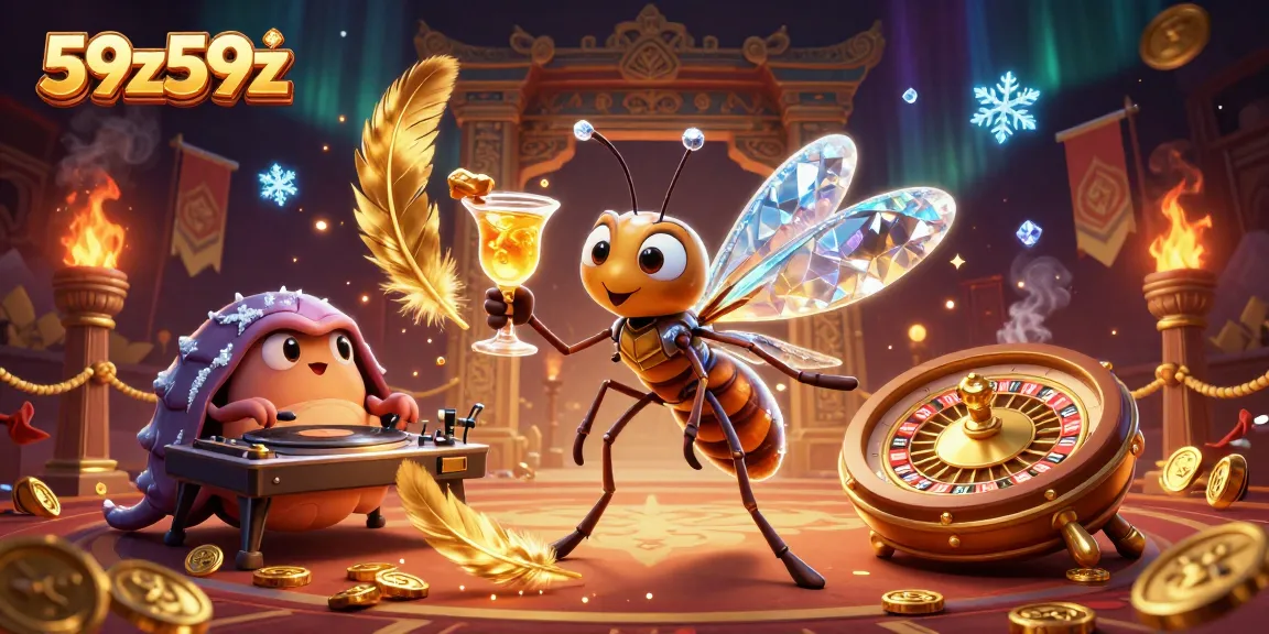 Engage in thrilling gameplay at 59z59z with vibrant casino elements and characters