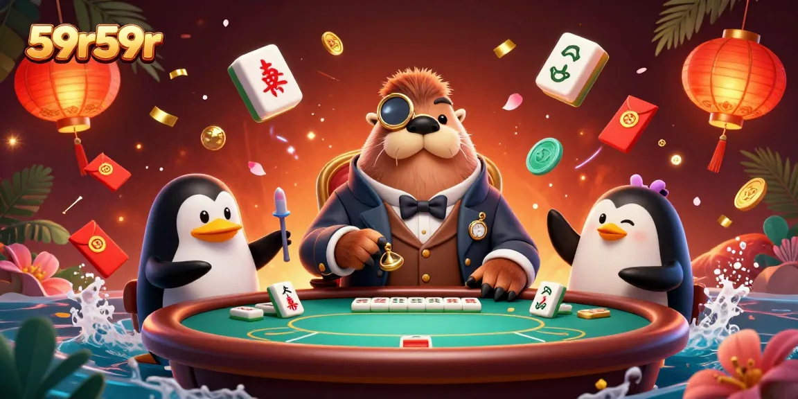 Play poker with the jolly walrus, sophisticated penguin, and pufferfish at 59r59r's underwater table.