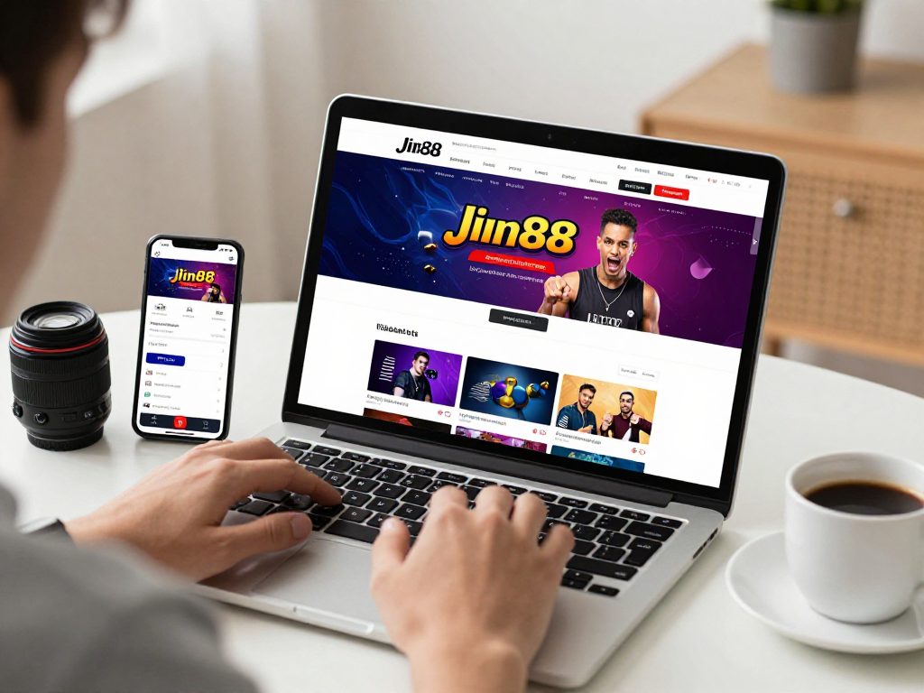 Người dùng trải nghiệm trang web Jin88 với những khuyến mãi hấp dẫn.