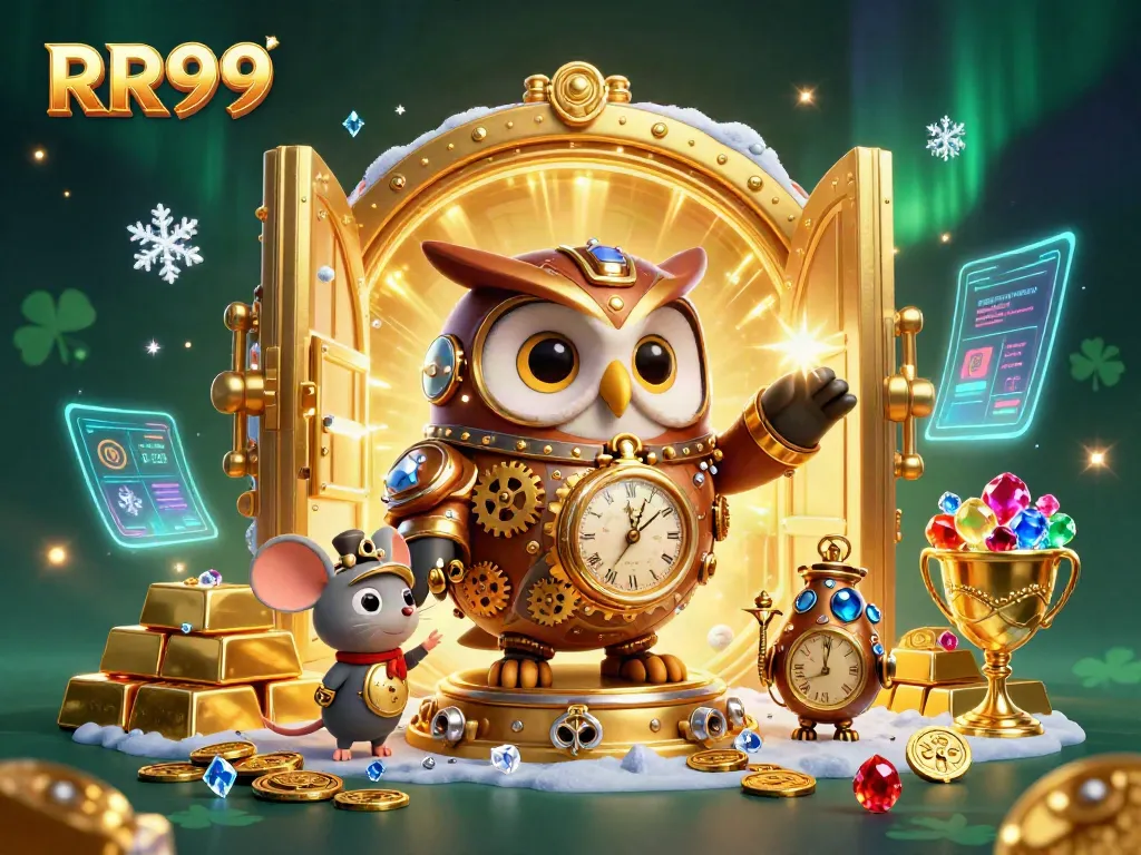 Experience the exciting casino atmosphere with RR99, where owl travelers discover rich treasures.