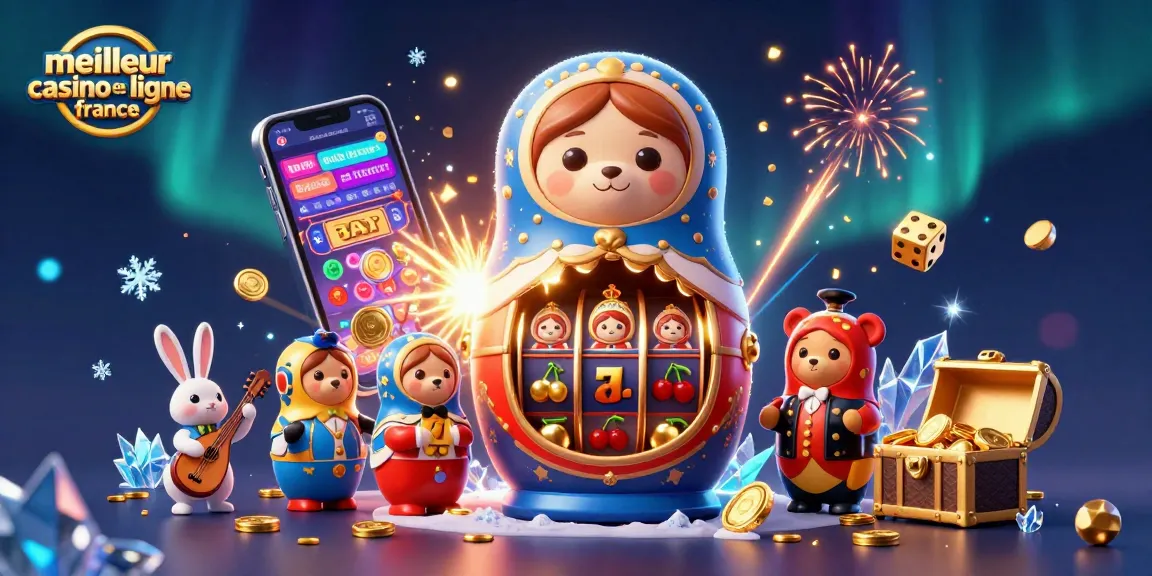 Découvrez un jeu de casino immersif avec le meilleur casino en ligne France, illustrant la magie du jeu.