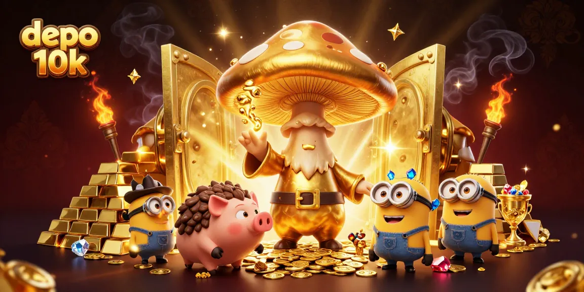 Menangkan big jackpot dengan depo 10k sambil menikmati visual memukau slot online.