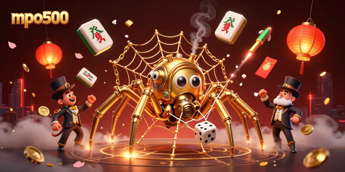 Experience thrilling wins with mpo500's captivating gaming elements in an enchanting scene.