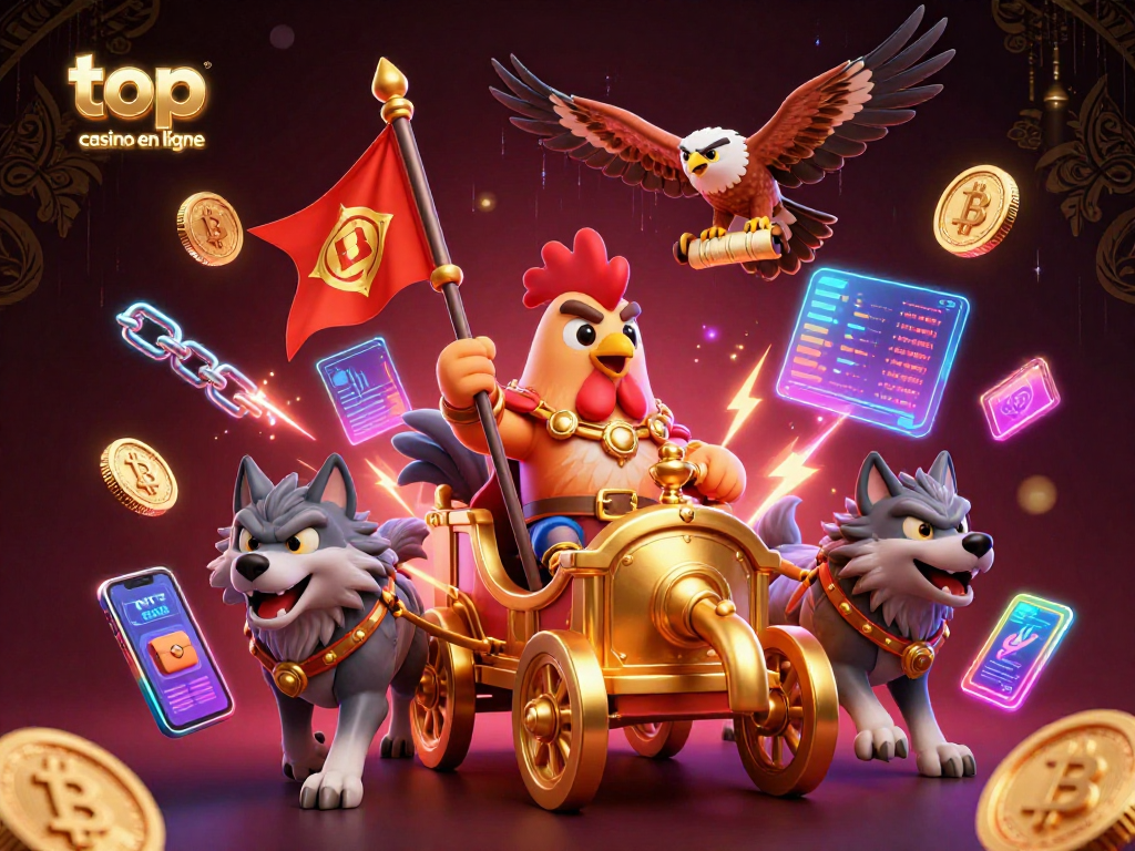 Jouez et gagnez avec le top casino en ligne, illustré par des personnages de jeu immersifs.