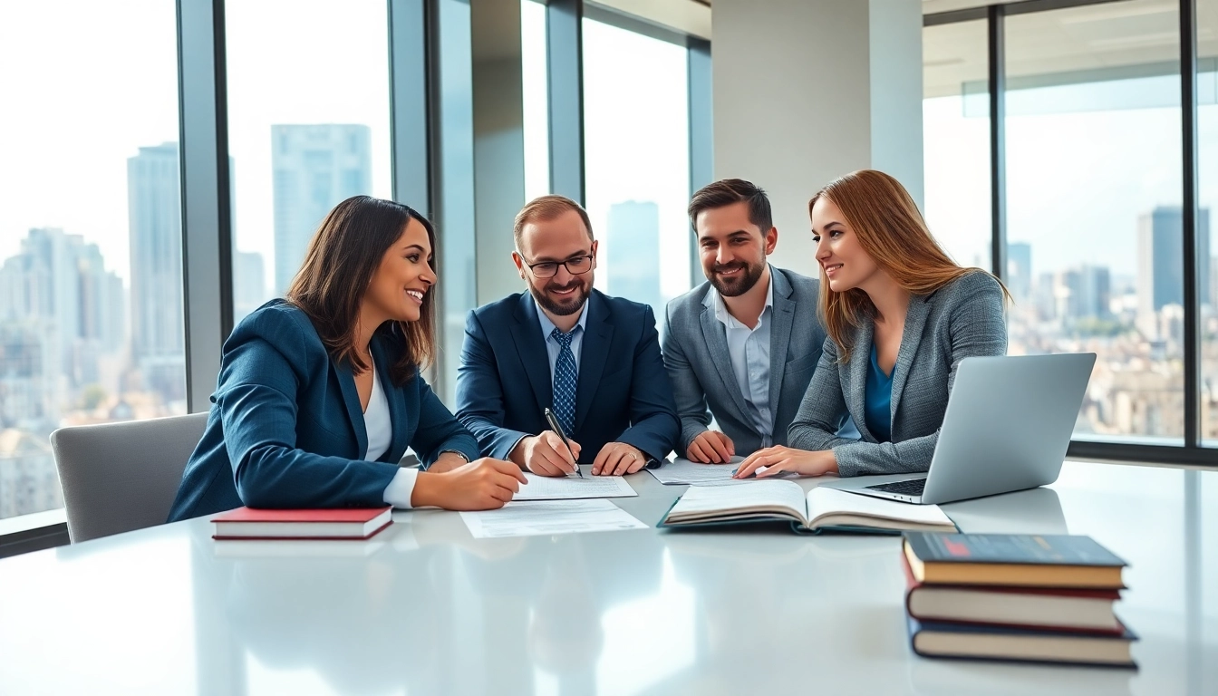 Streamlined multi-state title and escrow services consultation highlighting professional teamwork.