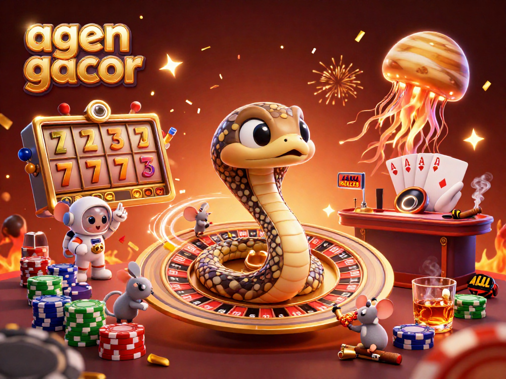 Experience the excitement of agen gacor with dynamic slot elements, astronaut mice betting, and cosmic dealer vibes.