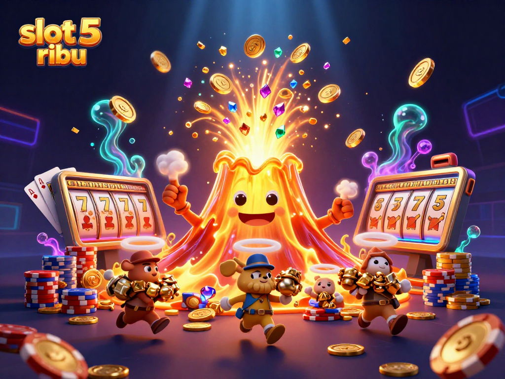 Experience thrilling wins with slot 5 ribu in this captivating casino scene