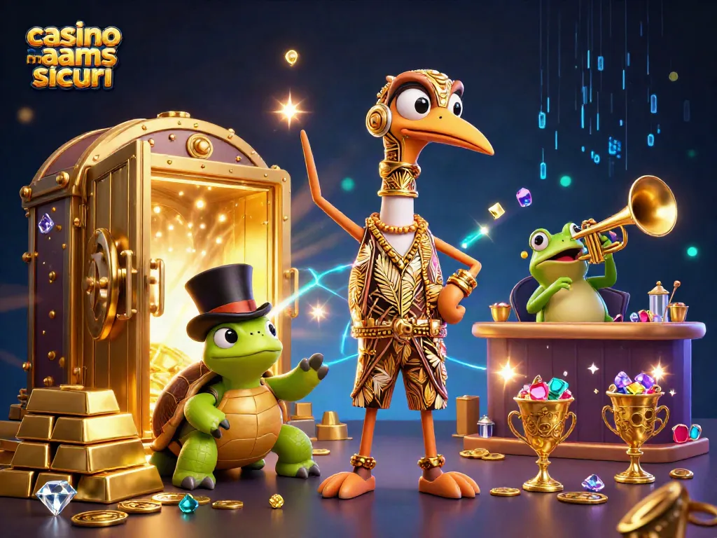Giocare nei migliori casino non AAMS sicuri, esperienza vivace con tesori e divertimento.