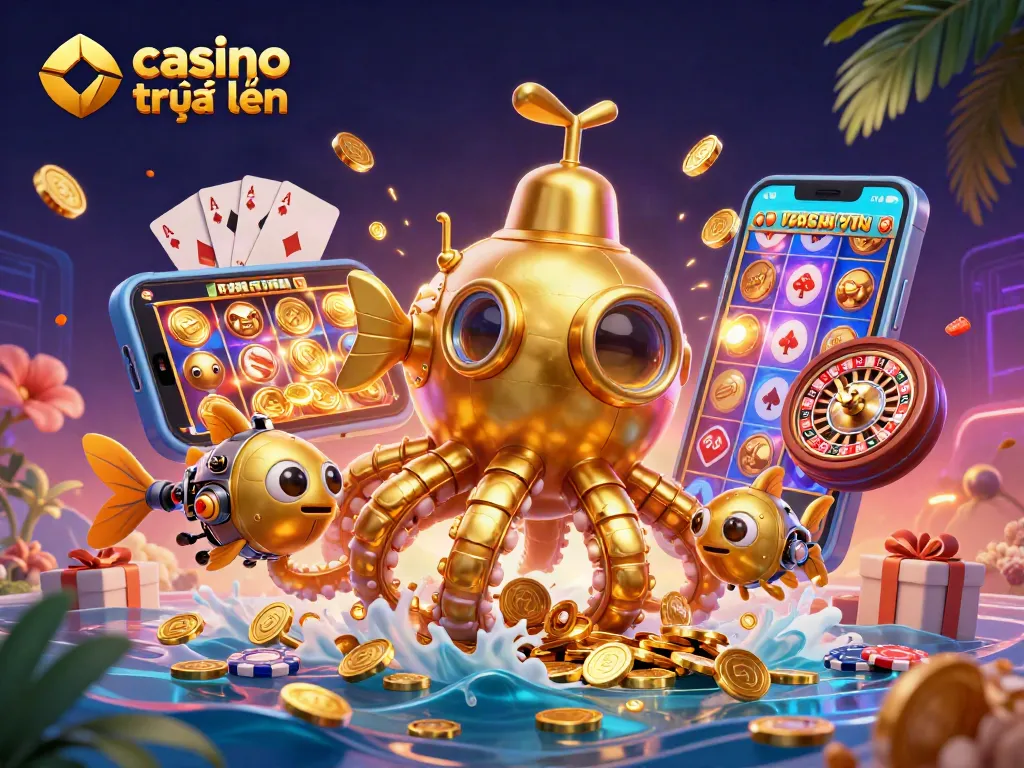 Trải nghiệm casino trực tuyến với hải quân vàng độc đáo và các trò chơi hấp dẫn