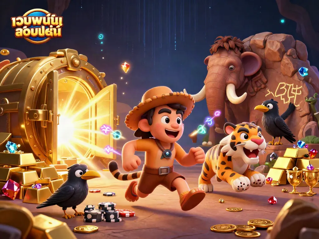 เล่นเกมในเว็บพนันออนไลน์พร้อมเพชรและทองคำในภาพ 3D ที่น่าตื่นเต้น