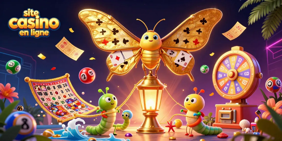 Découvrez des jeux captivants sur notre site casino en ligne avec des éléments animés de loterie.