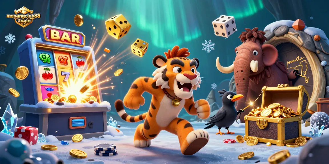 Experience thrilling gameplay with menangclub88 login through a vibrant prehistoric casino filled with excitement.