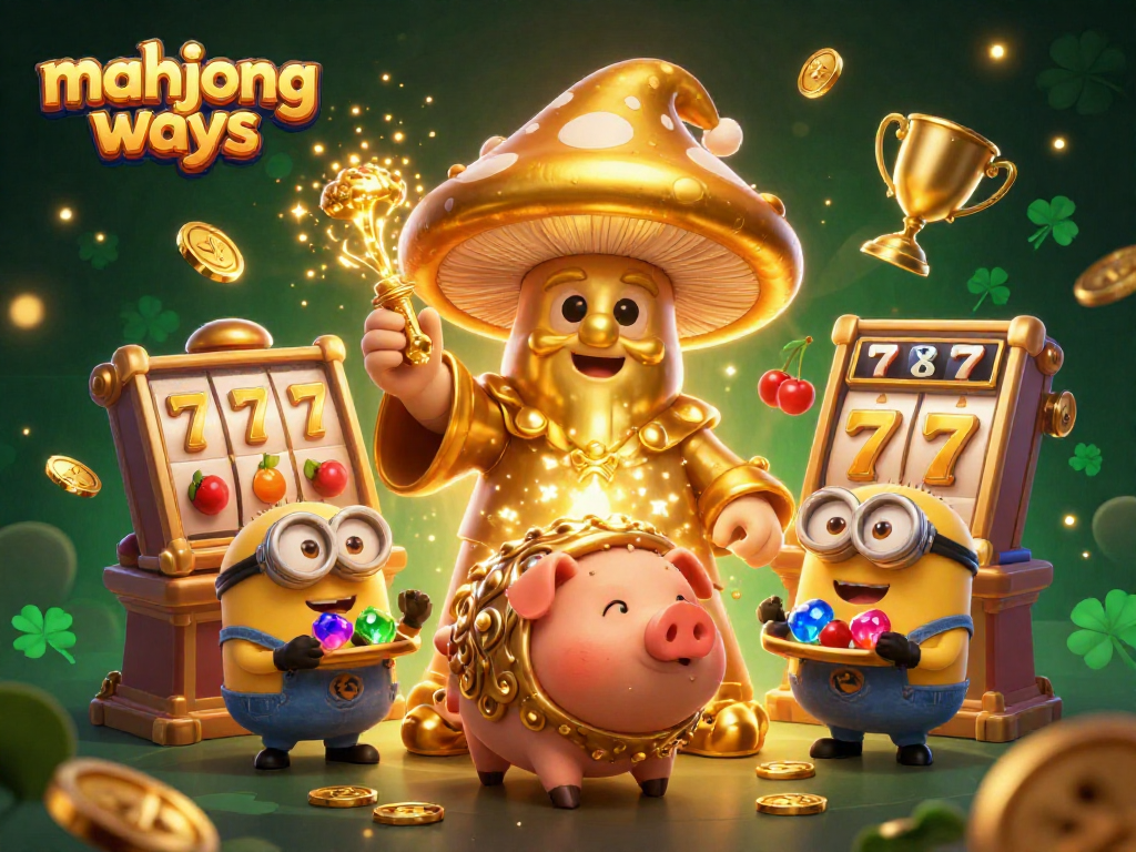Menangkan jackpot dengan mahjong ways di mesin slot penuh harta karun dan si penyihir jamur.
