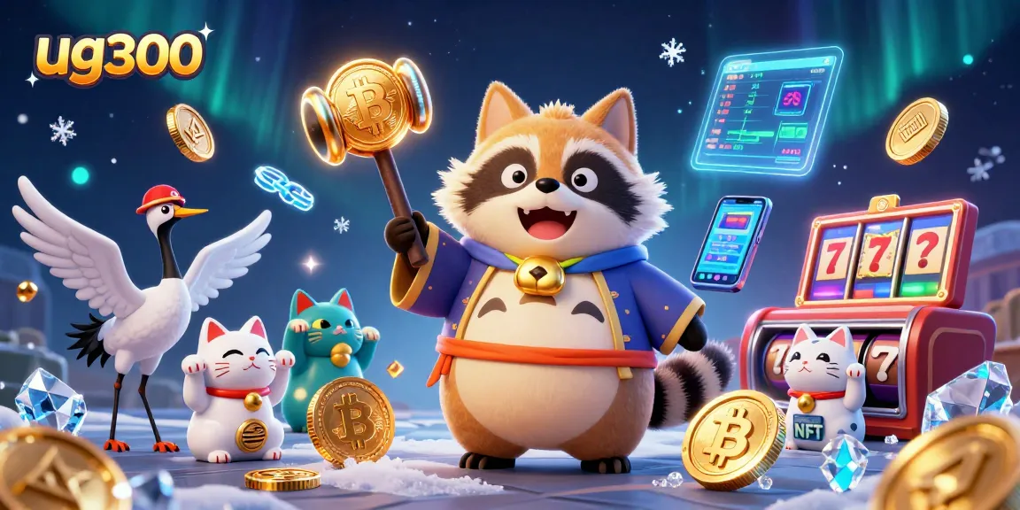 Menangkan jackpot bersama ug300 di kasino digital dengan tanuki yang ceria dan simbol keberuntungan!