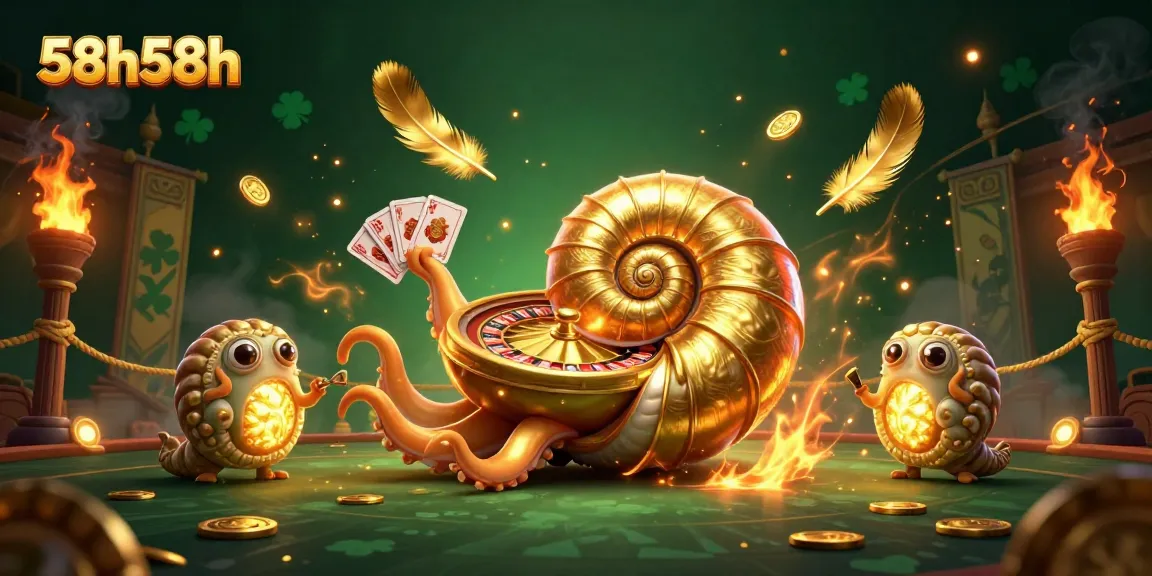 Apostando no 58h58h, representação vibrante de cassino com elementos dramáticos de jogo.
