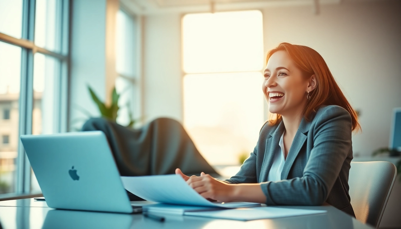 Discovering the Ideal career through engaging career exploration in a bright office.